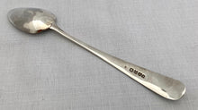 Georgian, George III, Six Scottish Provincial Silver Dessert Spoons. James Orr of Greenock, 1804.  5.5 troy ounces.