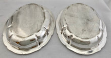 Victorian Pair of Regimental Entree Dishes. Cypher for Harts Militia Regiment. Elkington, Mason & Co. 1854.