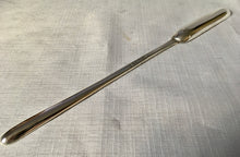 Georgian, George III, Scottish silver marrow scoop. Edinburgh 1805 Dick & McPherson.