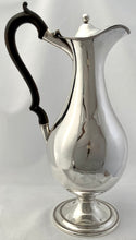 Large Silver Plated, Baluster Form, Wine Jug.