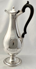 Large Silver Plated, Baluster Form, Wine Jug.