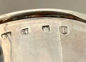 George II Twin Handled Silver Pedestal Cup. London 1734 Richard Burcombe. 15.7 troy ounces.