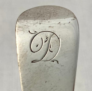 Georgian, George III, Six Silver Teaspoons. London 1810 George Wintle. 2.5 troy ounces.