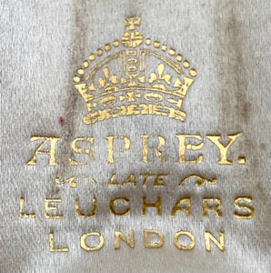 Edwardian Cased Set of Silver Wishbone Sugar Nips. London 1902 Charles & George Asprey.