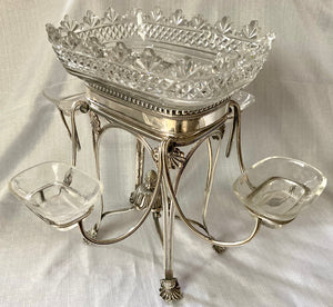 Georgian, George III, Old Sheffield Plate Epergne, circa 1810.
