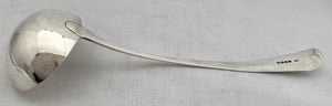 Georgian, George III, Silver Soup Ladle. London 1817 William Eaton. 5.8 troy ounces.