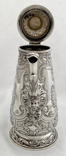 Georgian, George II, Silver Coffee Pot, Cherub & Duck Spout. London 1745, Louis Dupont. 28 troy ounces.
