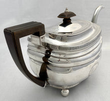 Georgian, George III, Silver Teapot. Newcastle 1807 George Murray. 16 troy ounces.