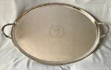 Georgian, George III, Silver Tray. Armorial for Salvin & Weston. London 1794 Henry Chawner.  111 troy ounces.