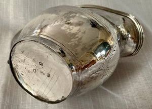 Georgian, George III, silver cream jug. London 1804 John Merry. 2.9 troy ounces.