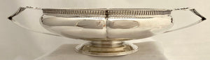 George V Silver Tudor Rose Bowl. Sheffield 1923 Cooper Brothers & Sons Ltd. 26.7 troy ounces.