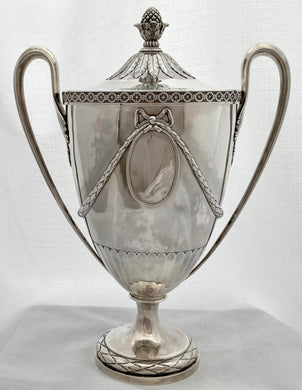 Georgian, George III, Silver Cup & Cover. London 1779 Wakelin & Taylor. 47.9 troy ounces.