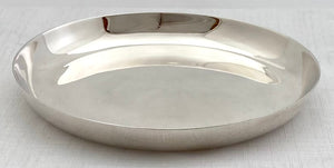 Elizabeth II Silver Dish. London 1963 Asprey & Co. Ltd. 4 troy ounces.