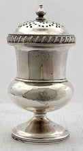Georgian, George IV, Silver Pounce Pot. London 1820 Robert Peppin. 2.3 troy ounces.