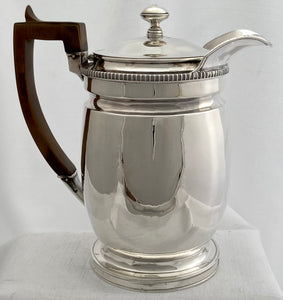 Georgian, George III, Silver Coffee Biggin. London 1818 J. E. Terrey & Co. 20.8 troy ounces.