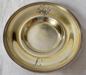 Georgian, George III, set of four silver gilt salt dishes. London 1800 Robert Hennell I & David Hennell II.  8.4 troy ounces.