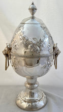 Victorian Silver Plated Egg Shaped Tea Urn.