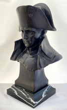 Large Metalware Bust of Napoleon Bonaparte, After Felix Lecomte.