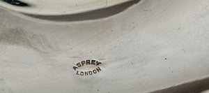 Edwardian Silver Pedestal Dish. London 1910 Asprey & Co Ltd. 23 troy ounces.