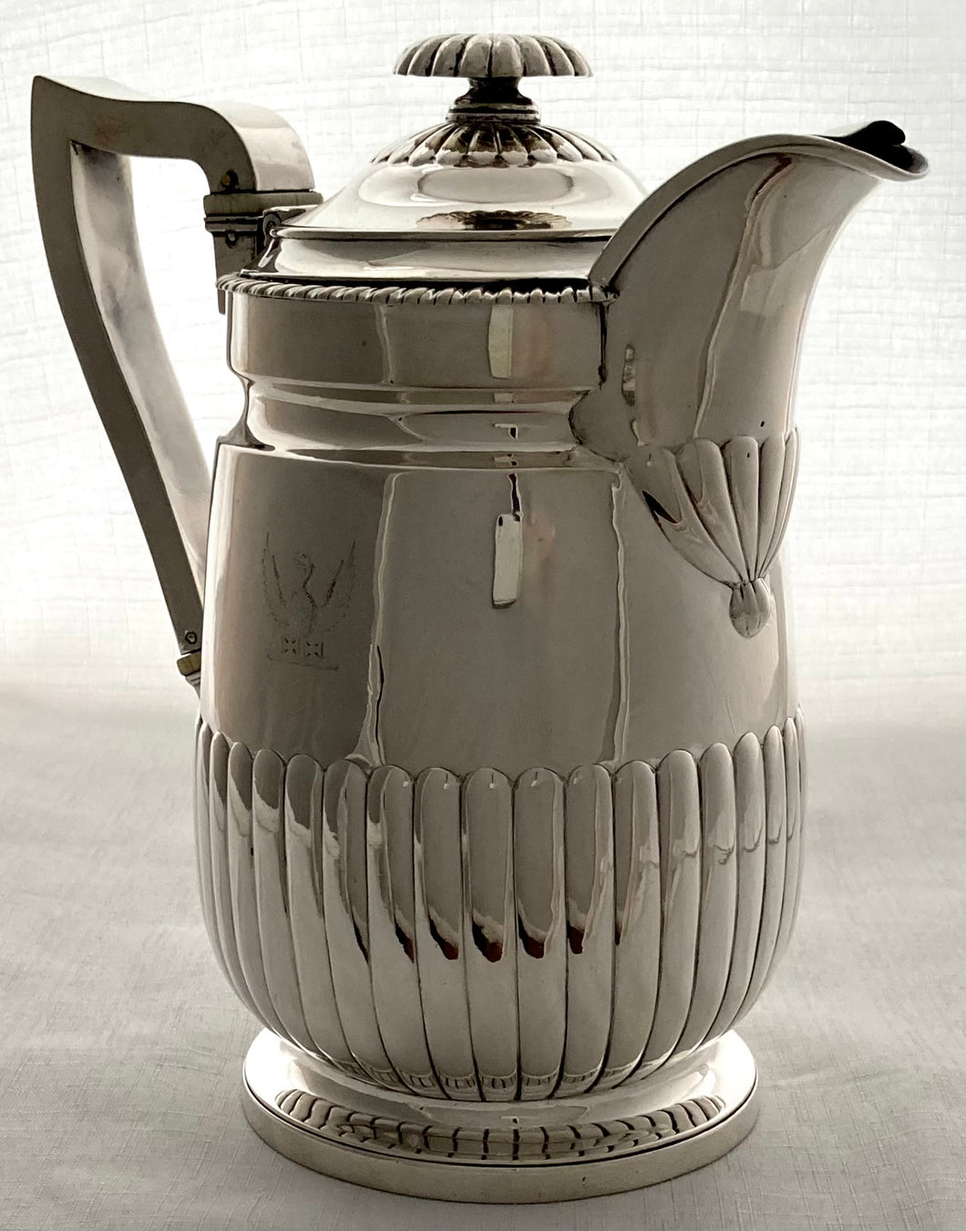 Georgian, George III, Silver Coffee Biggin. London 1815 Rebecca Emes & Edward Barnard I. 23 troy ounces.