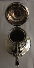 William IV silver coffee pot. London 1837 Edward, Edward Junior, John & William Barnard.  27 troy ounces.