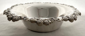 Tiffany Silver Fruit Bowl. London Import 1906 Tiffany & Co. 25 troy ounces.
