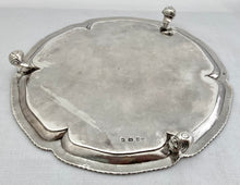 Georgian, George III, Hexafoil Silver Salver. London 1766. 28.5 troy ounces.