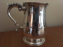 Georgian, George III, silver tankard mug. London 1772 Charles Wright.  13 troy ounces.