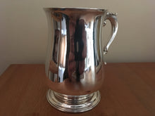 Georgian, George III, silver tankard mug. London 1772 Charles Wright.  13 troy ounces.