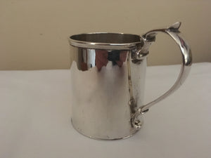 Georgian, George IV, Irish silver christening mug. Dublin 1829 Edward Power. 4.3 troy ounces.