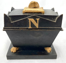 19th Century Napoleon's Tomb Metalware Inkstand.