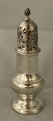 Georgian, George III, Silver Caster. London 1763 Samuel Wood. 3 troy ounces.