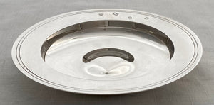 Elizabeth II Silver Armada Dish. London 1972 Garrard & Co Ltd. 8 troy ounces.