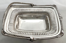 Georgian, George IV, Silver Cake Basket. London 1821 William Eaton. 38.6 troy ounces.