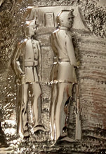 Victorian Military Silver Plated Cup & Cover with Kneeling Rifleman, circa 1870 - 1890.