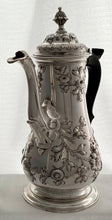 Georgian, George III, Silver Coffee Pot. London 1762 Fuller White. 25 troy ounces.