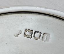 Edwardian Silver Pedestal Dish. London 1904 Goldsmiths & Silversmiths Co. 4.8 troy ounces.