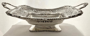 Georgian, George III, Silver Bread Dish. London 1817 Charles Price. 39.5 troy ounces.