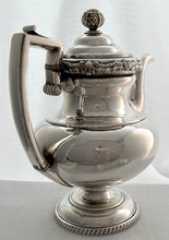 Georgian, George III, Silver Coffee Pot. Sheffield 1814 S. C. Younge & Co. 39.9 troy ounces.