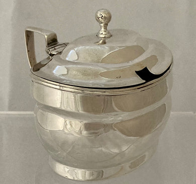 Georgian, George III, Silver Mustard. London 1803 John Pritchard. 3.6 troy ounces.