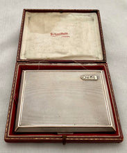 Edward VIII Silver Cigarette Case, London 1936 Fortnum & Mason. 5.4 troy ounces.