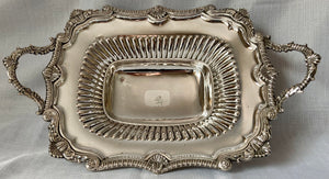Stunning Georgian, George IV, Crested Old Sheffield Plate Bread Basket, circa 1820 - 1830.