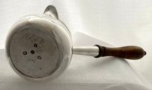 Georgian, George III, Silver Brandy Pan. London 1761 Thomas Whipham & Charles Wright.  7 troy ounces.
