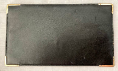Elizabeth II Silver Gilt & Leather Wallet. London 1970 Algernon & Harry Asprey.