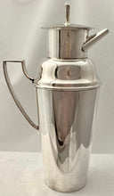 Asprey Silver Plated Milk Churn Cocktail Shaker, circa 1935.