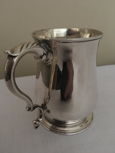 Georgian, George III, silver mug. London 1767 William Shaw II.  5.59 troy ounces.