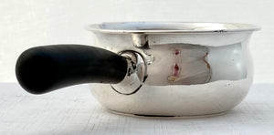 Danish 830 Silver Brandy Pan. Assay Marks for Johannes Siggaard 1940.