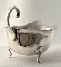 George V Silver Sauce Boat. Birmingham 1919 Asprey & Co. Ltd. 2.7 troy ounces.