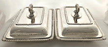 Georgian, George III, Pair of Silver Armorial Entree Dishes. London 1810, Paul Storr. 134 troy ounces.