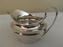 Georgian, George III, silver cream jug. London 1805 Robert Garrard I.  4.72 troy ounces.
